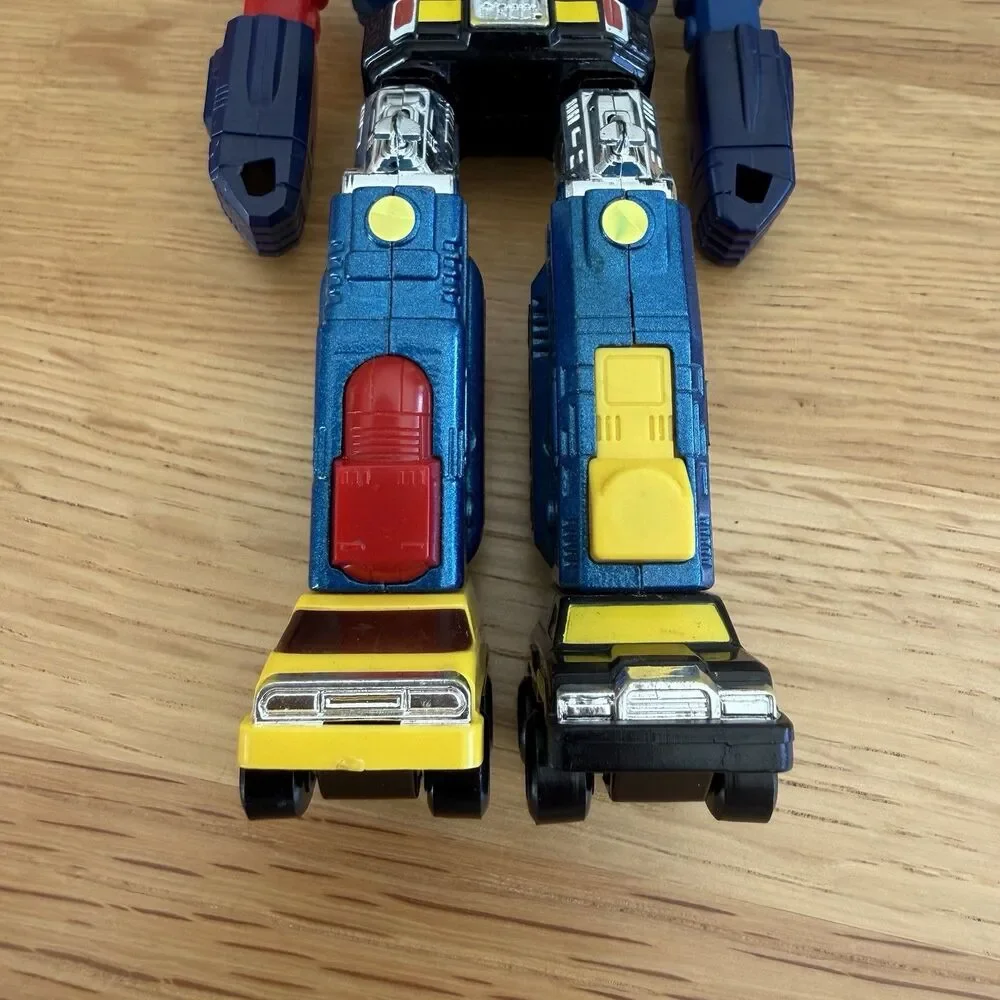 Vintage 1984 Bandai Japan Voltron Miniature Warrior Space Robot Diecast 6-Inch